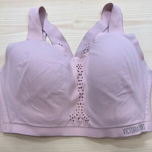 Victoria Sport Sports Bra Womens Large Pink High Impact Padded Crossback Gym